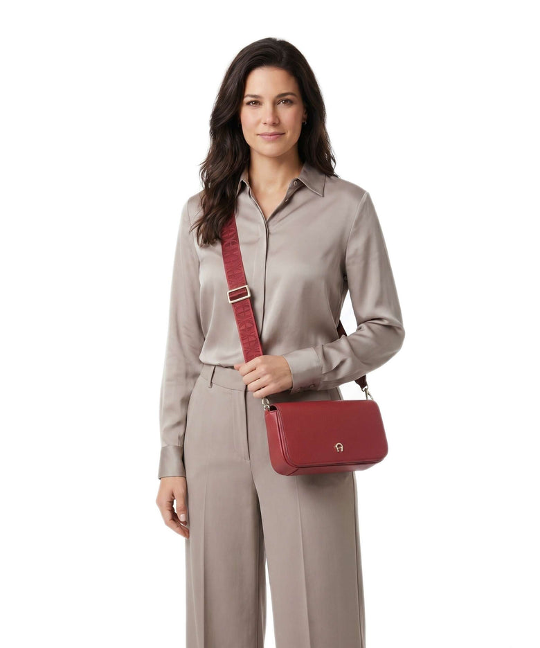Aigner Zita S Crossbody bag burnt red