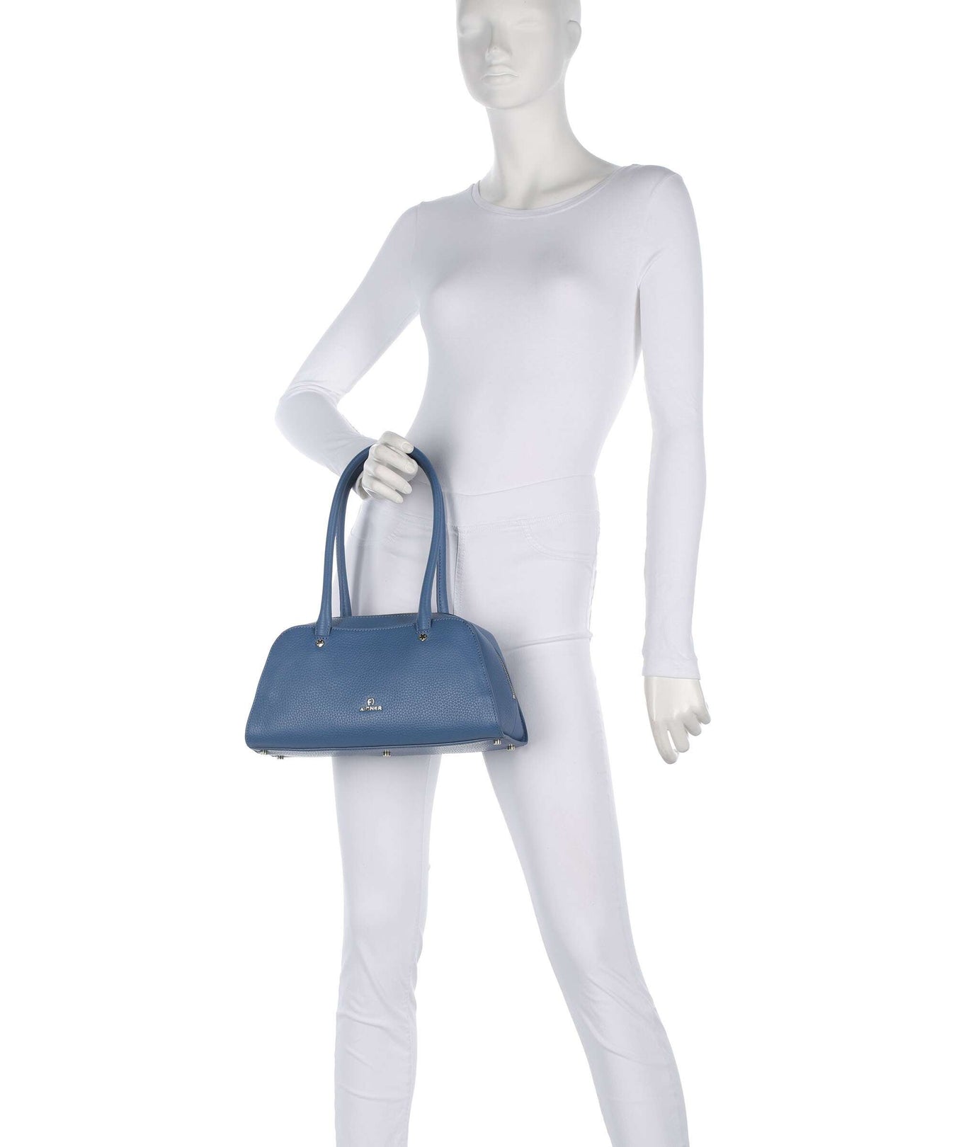 Aigner Ivy M Shoulder bag porcelain blue