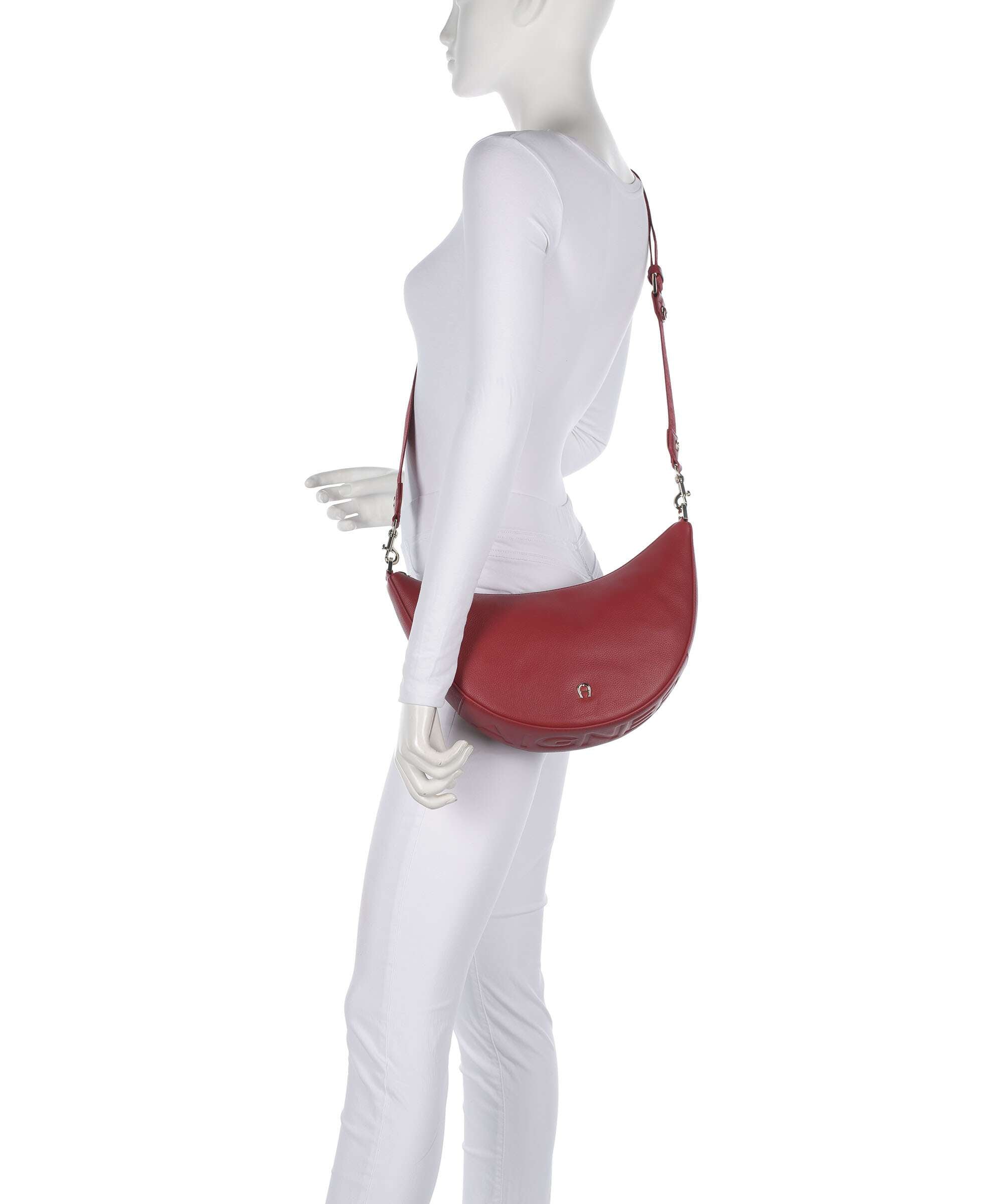 Aigner Zita M Crossbody bag burnt red