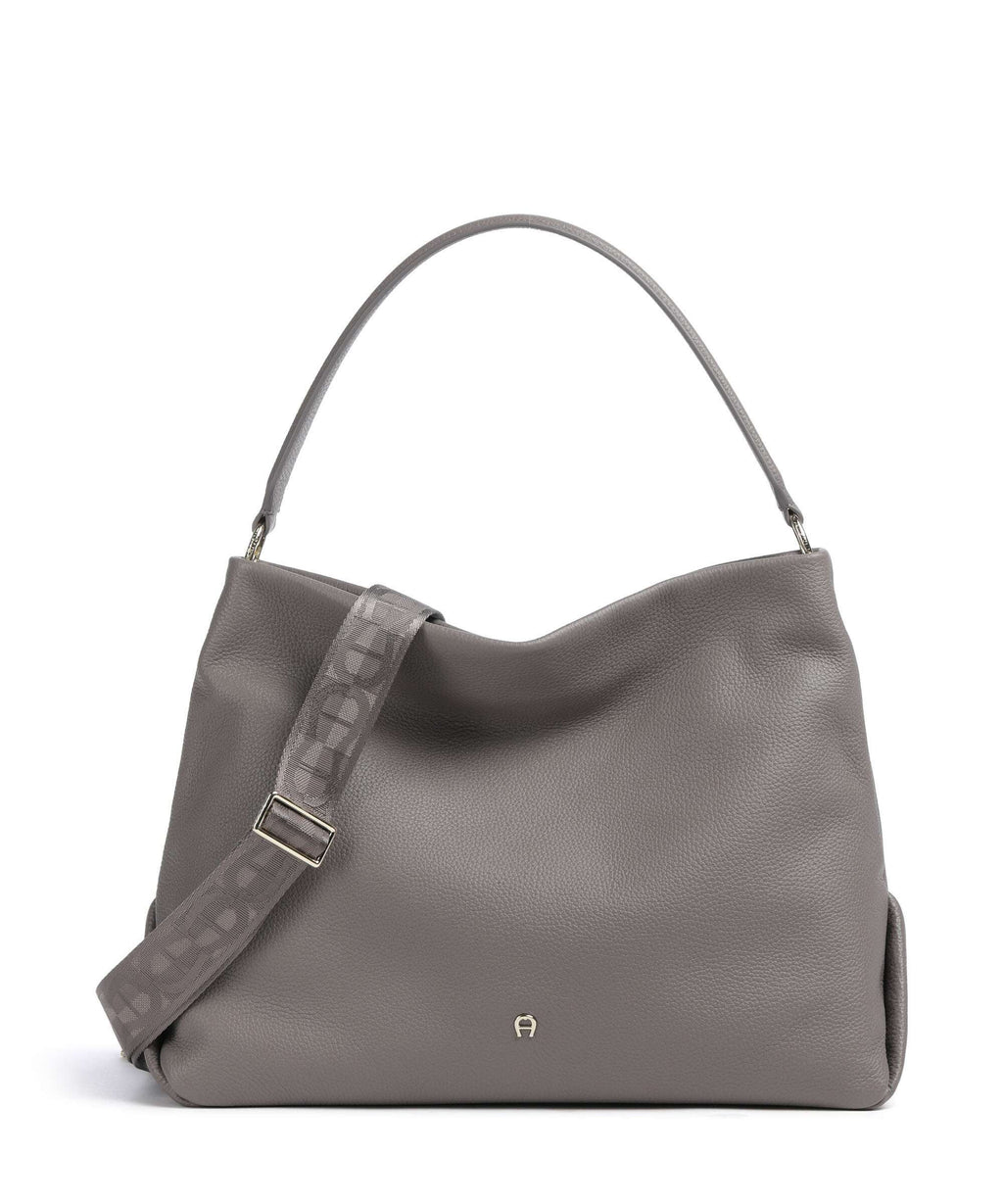 Aigner Paola M Hobo bag ash grey