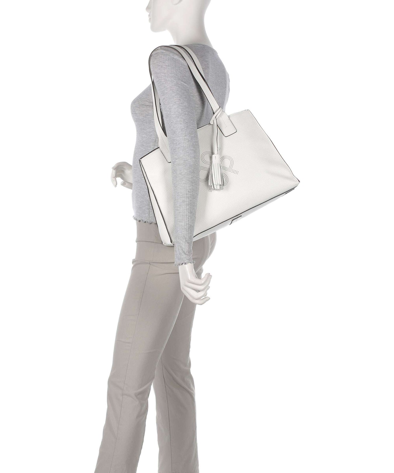 Picard Peephole Tote bag white lily