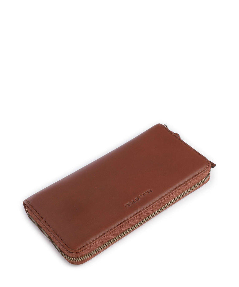 Marc O'Polo Finja L Wallet dark cognac