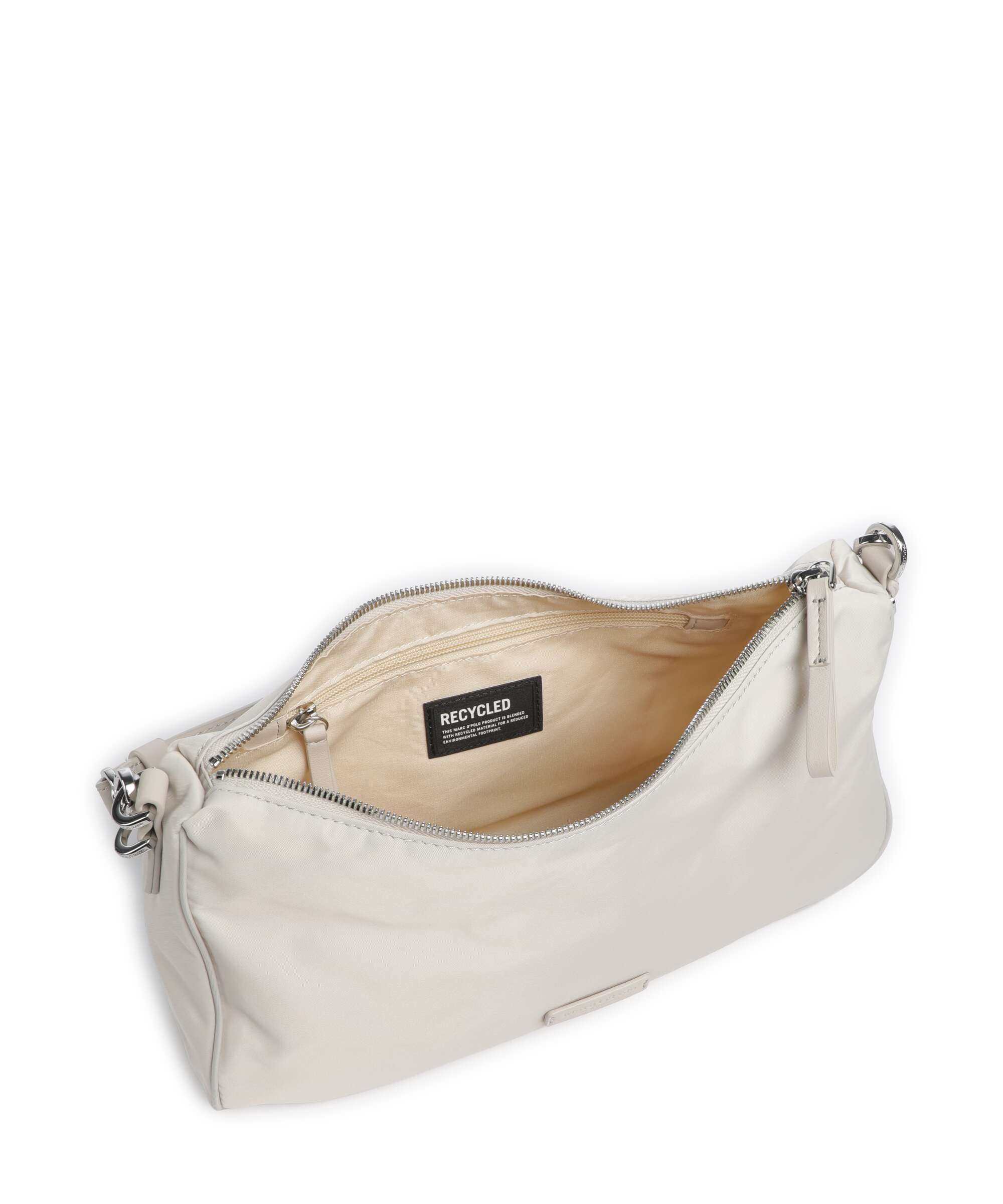 Marc O'Polo Anisa M Shoulder bag grey silk