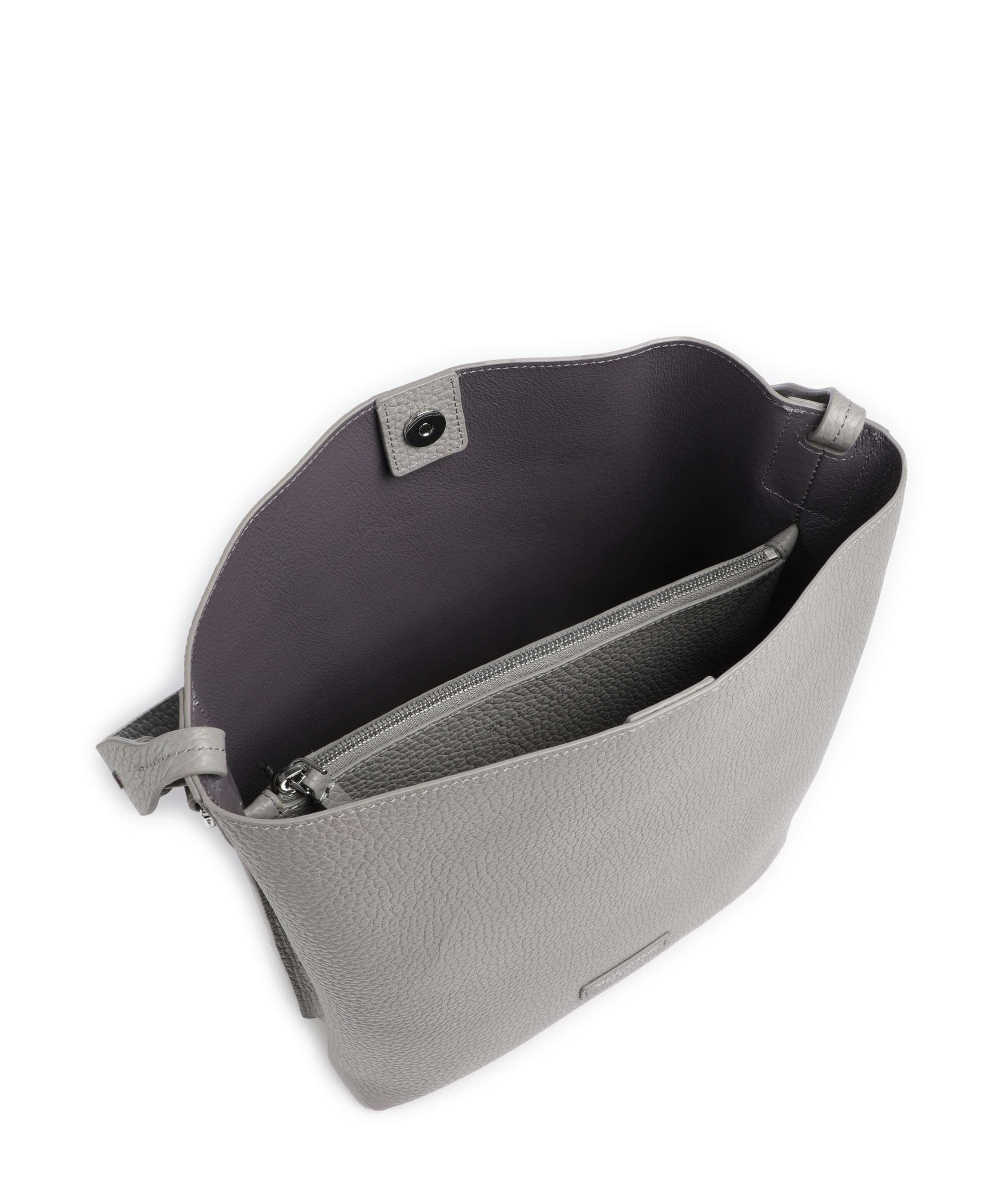 Marc O'Polo Brinja M Hobo bag basalt grey