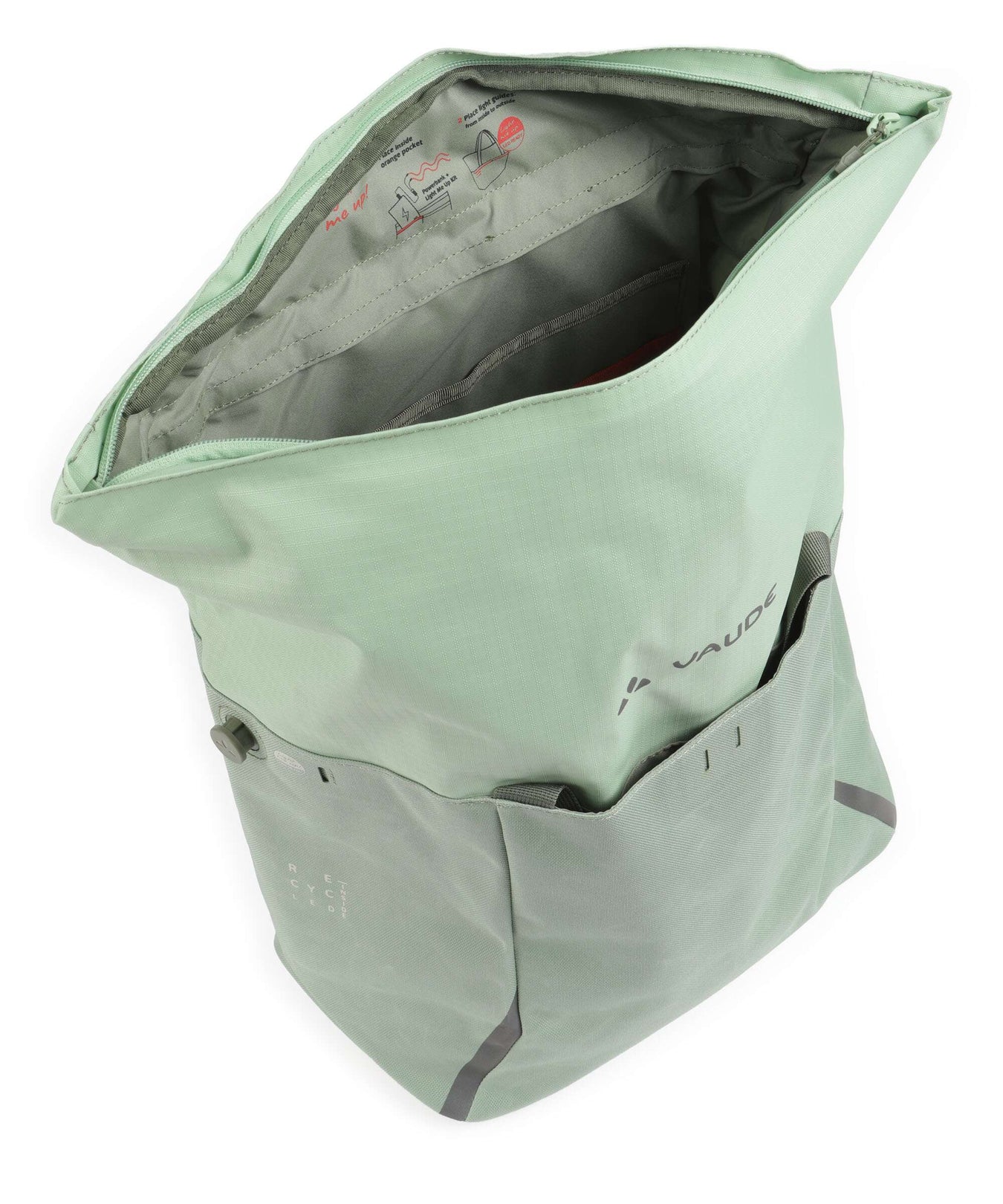 Vaude CityShop Bike ll QMR 2.0 Tote bag aloe vera