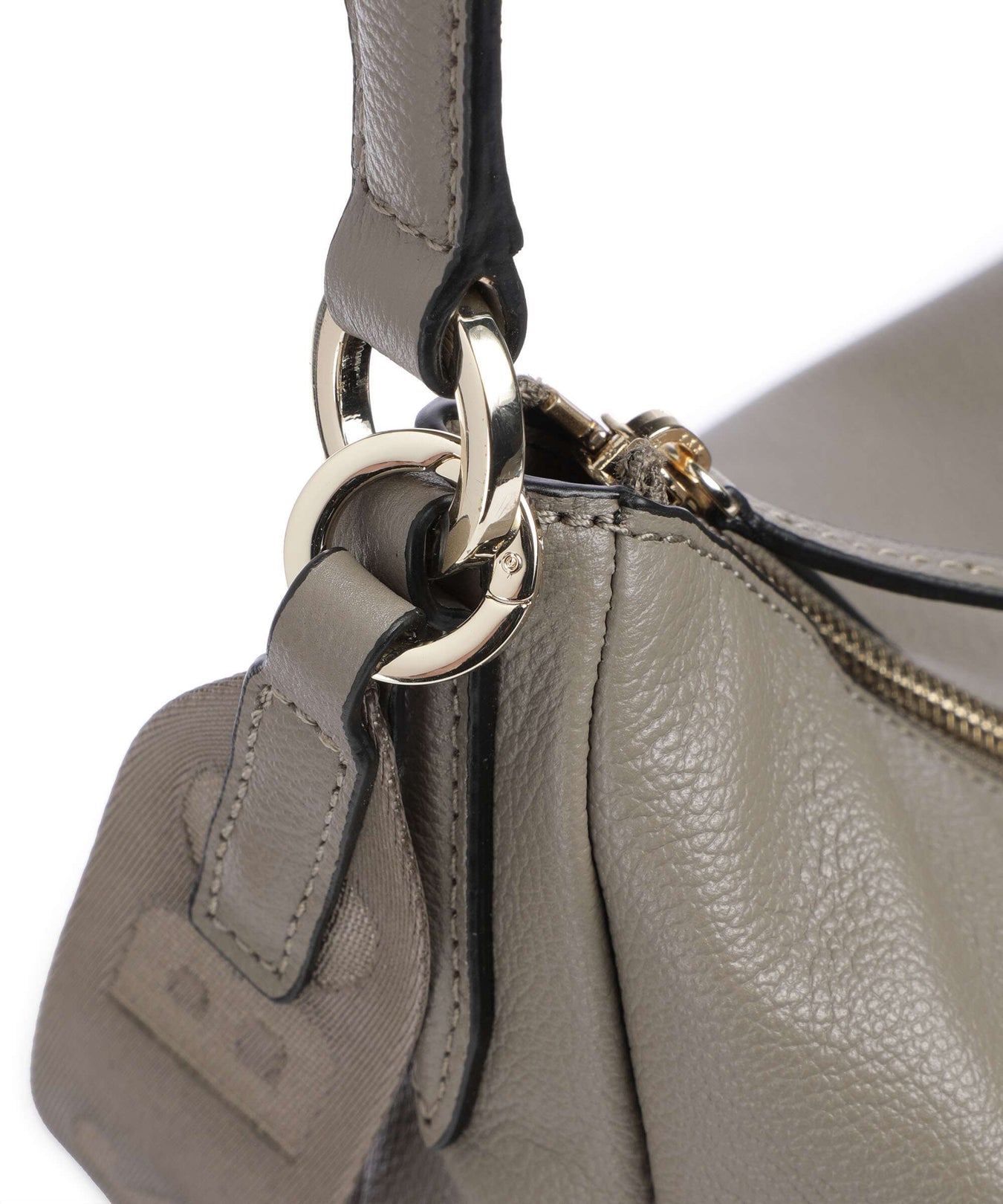 BOSS Alyce Hobo bag medium brown