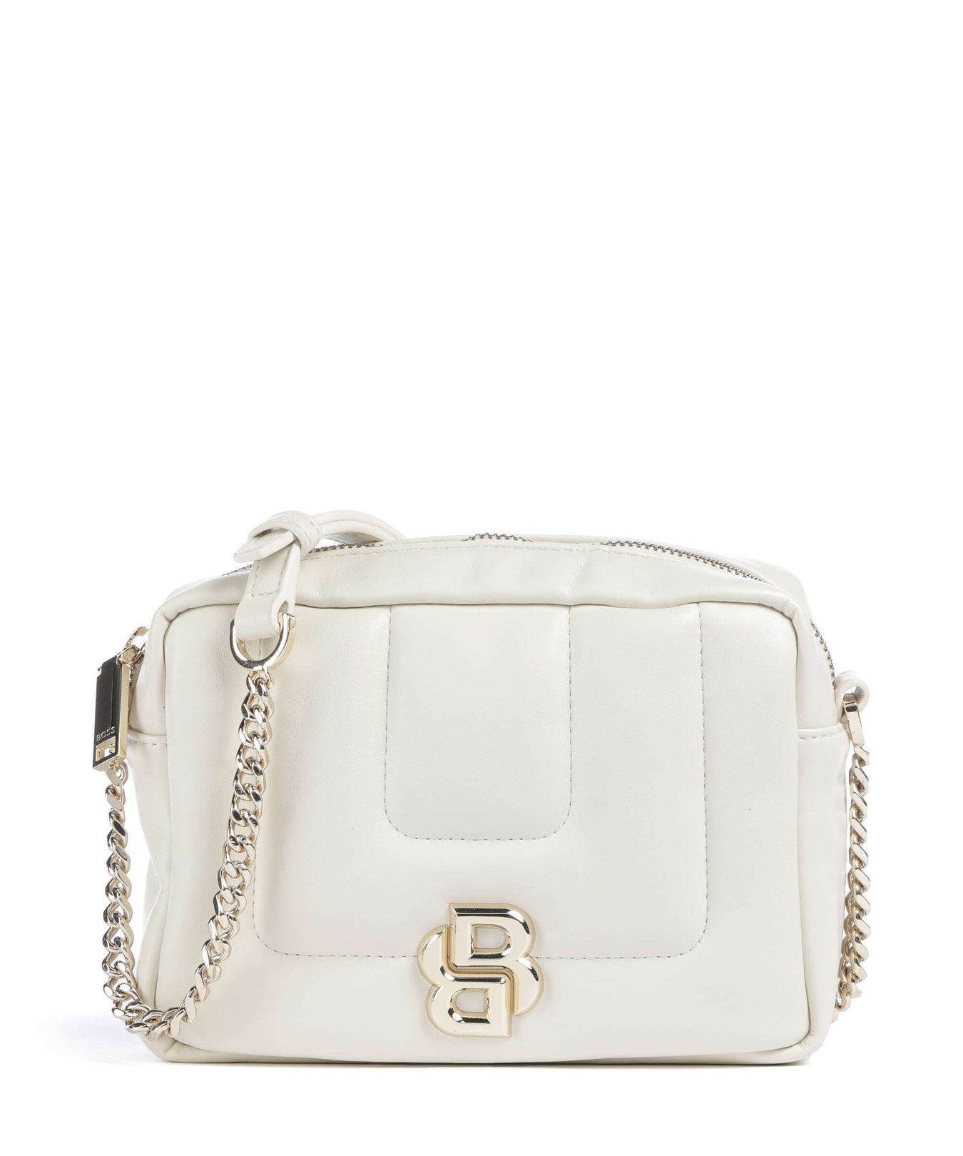 BOSS B Icon Crossbody bag open white