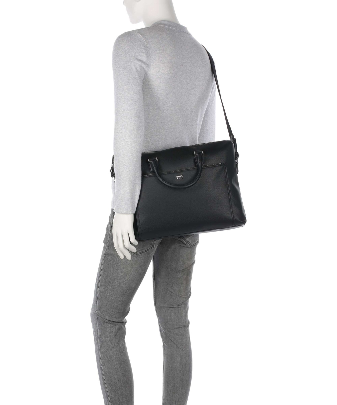 BOSS Jinko Briefcase black