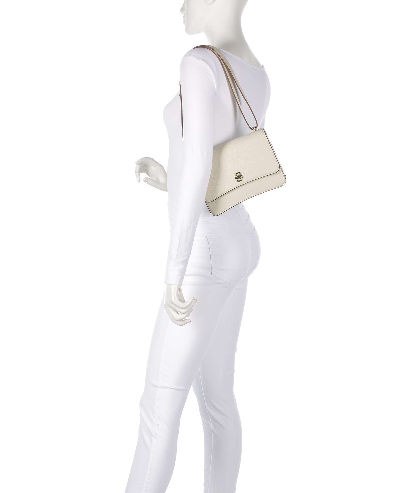 BOSS B Icon Shoulder bag open white