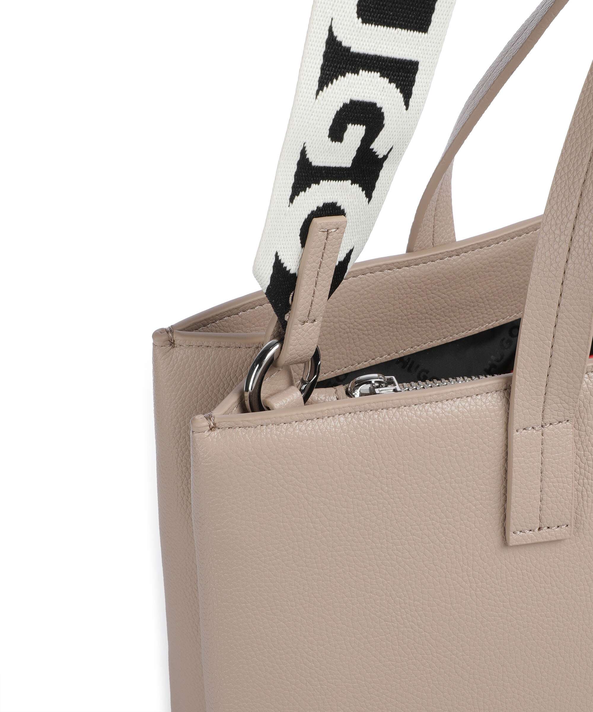 Hugo Bel Handbag dark beige