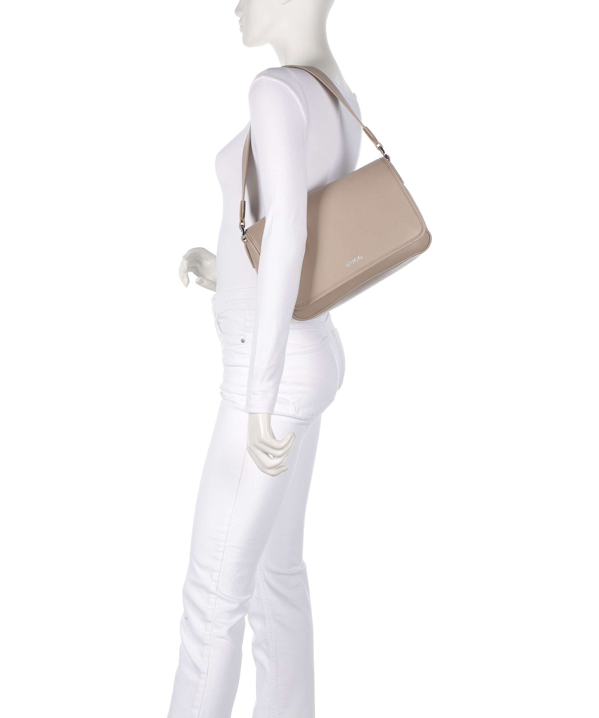Hugo Bel Shoulder bag dark beige