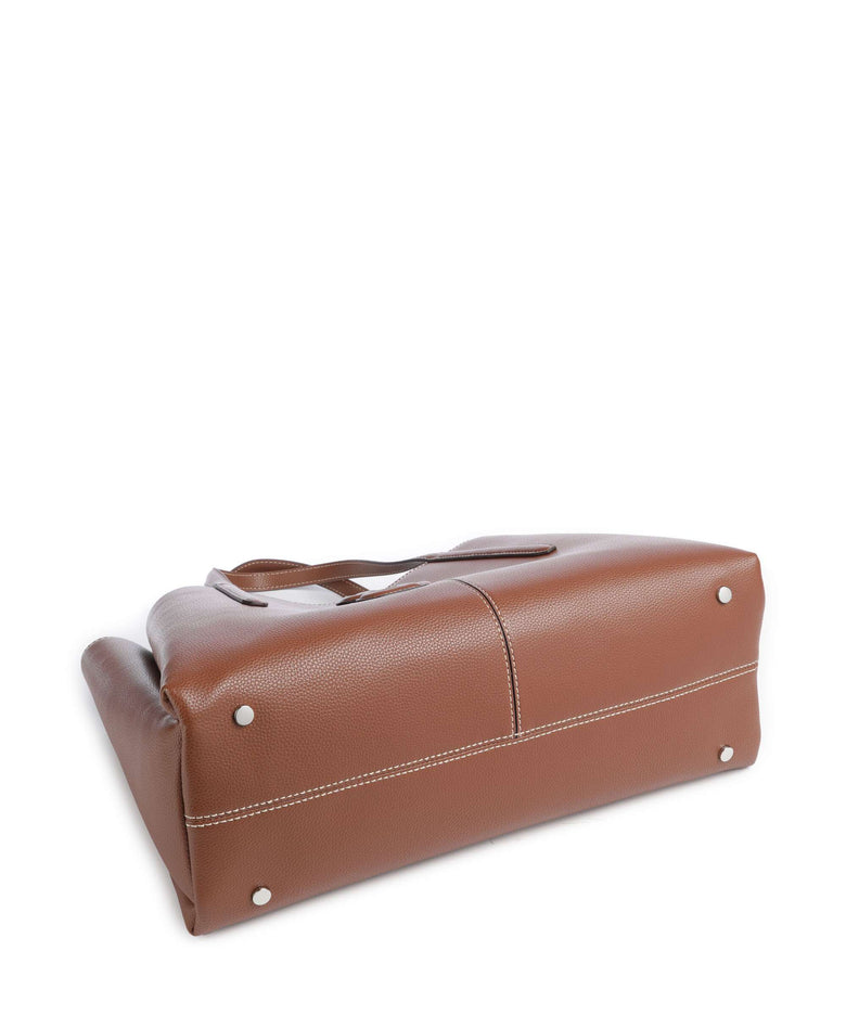 BOSS Anett Tote bag medium brown