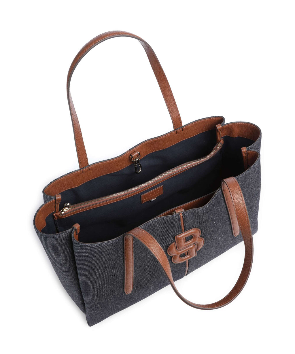 BOSS Anett Tote bag open blue