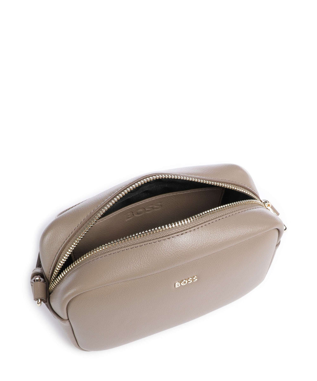 BOSS Sandy Crossbody bag open brown