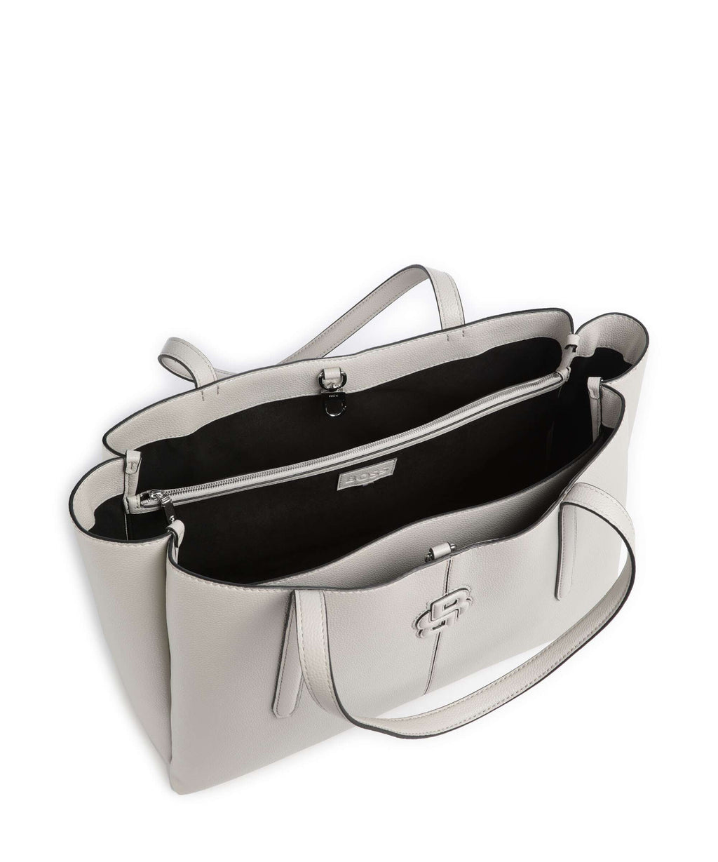 BOSS Anett Tote bag light grey