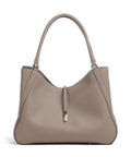 BOSS Reah Hobo bag brown overflow