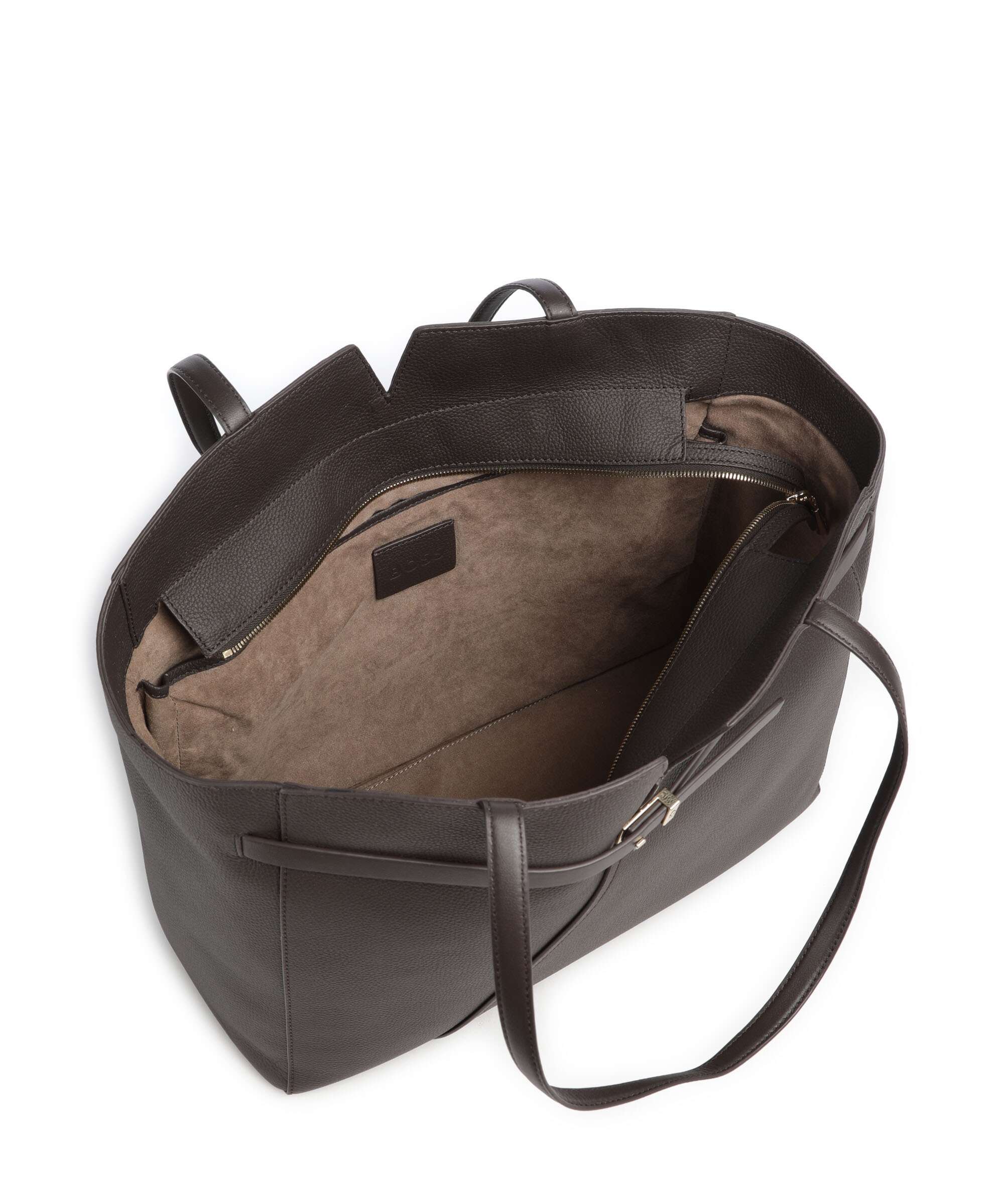 BOSS Revers Tote bag dark brown
