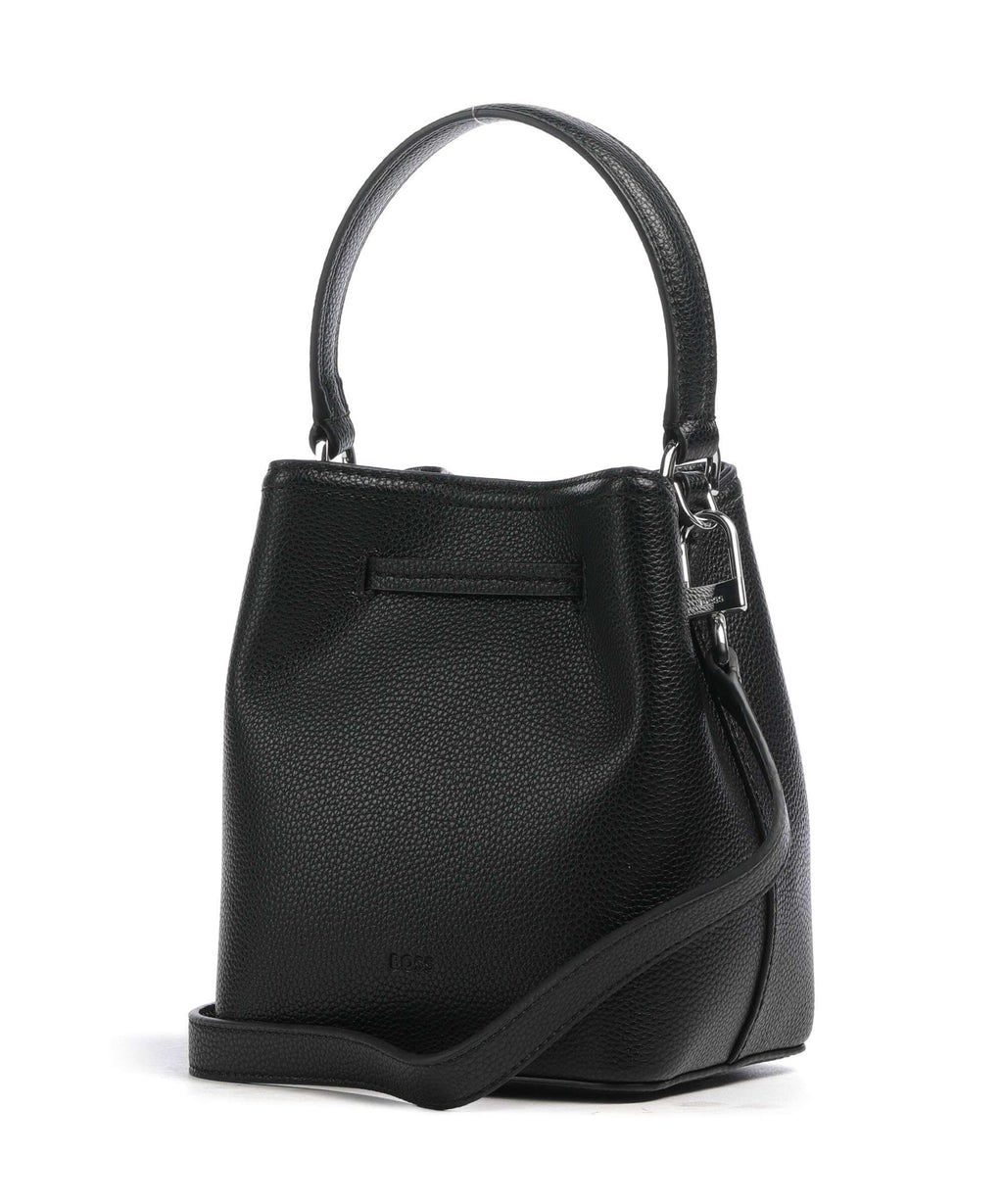 BOSS Anett Small Bucket bag black
