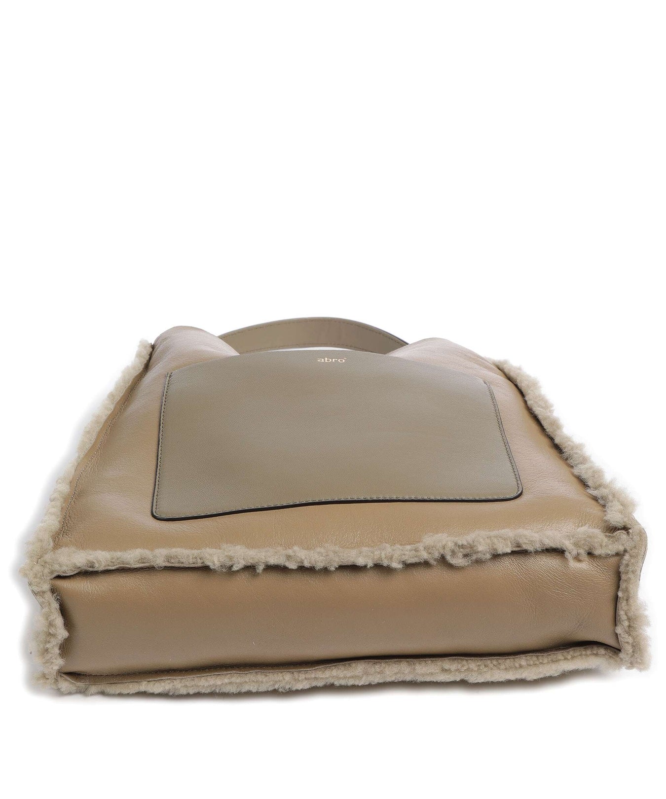 Abro Shearling Raquel Hobo bag siena