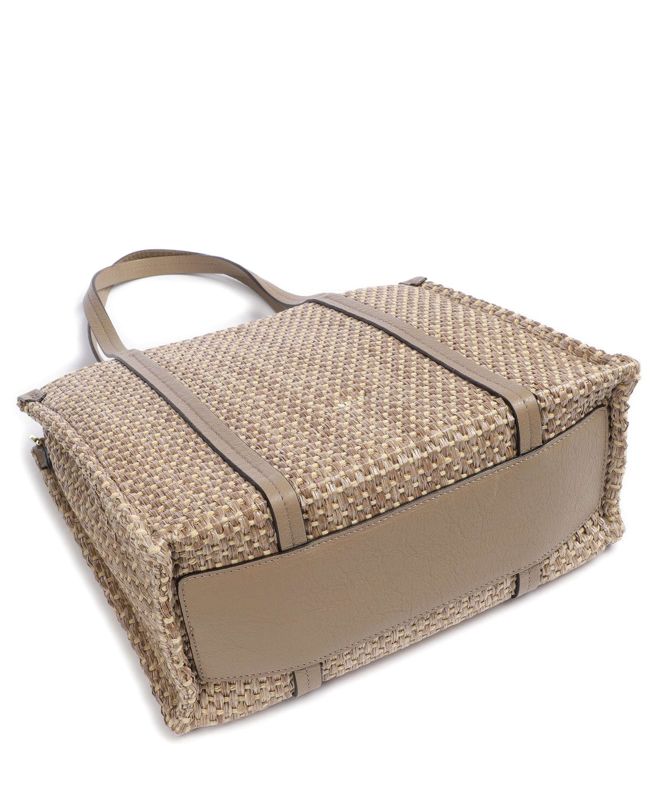 Abro Raffia Susanna Tote bag coconut