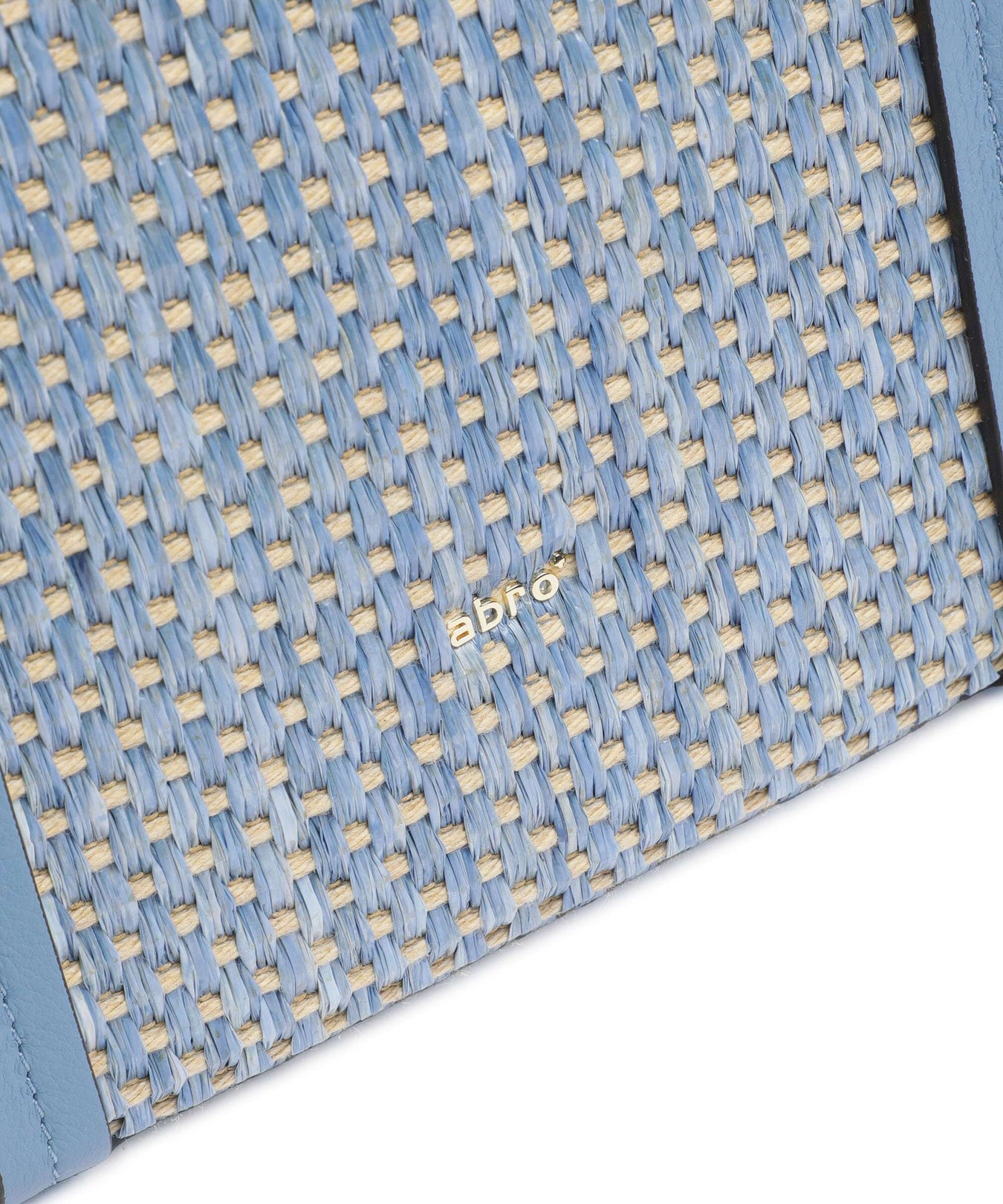 Abro Raffia Susanna Tote bag dream blue