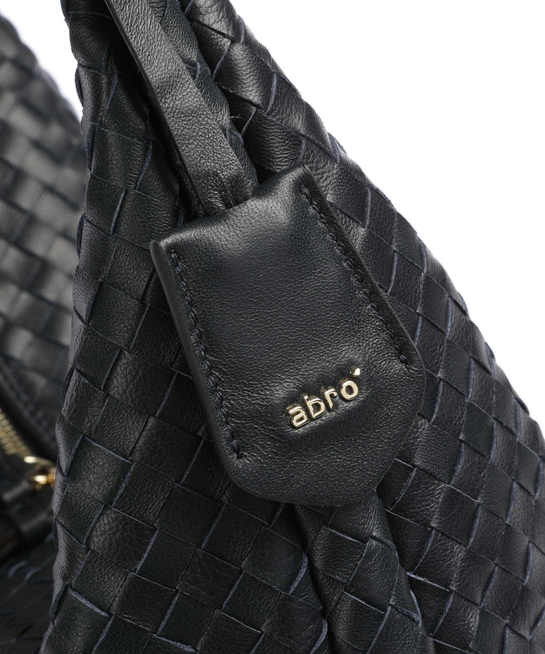 Abro Piuma Nana Hobo bag navy