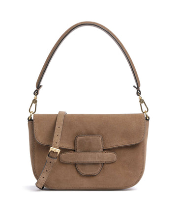 Abro Suede Camilla Taška přes rameno camel