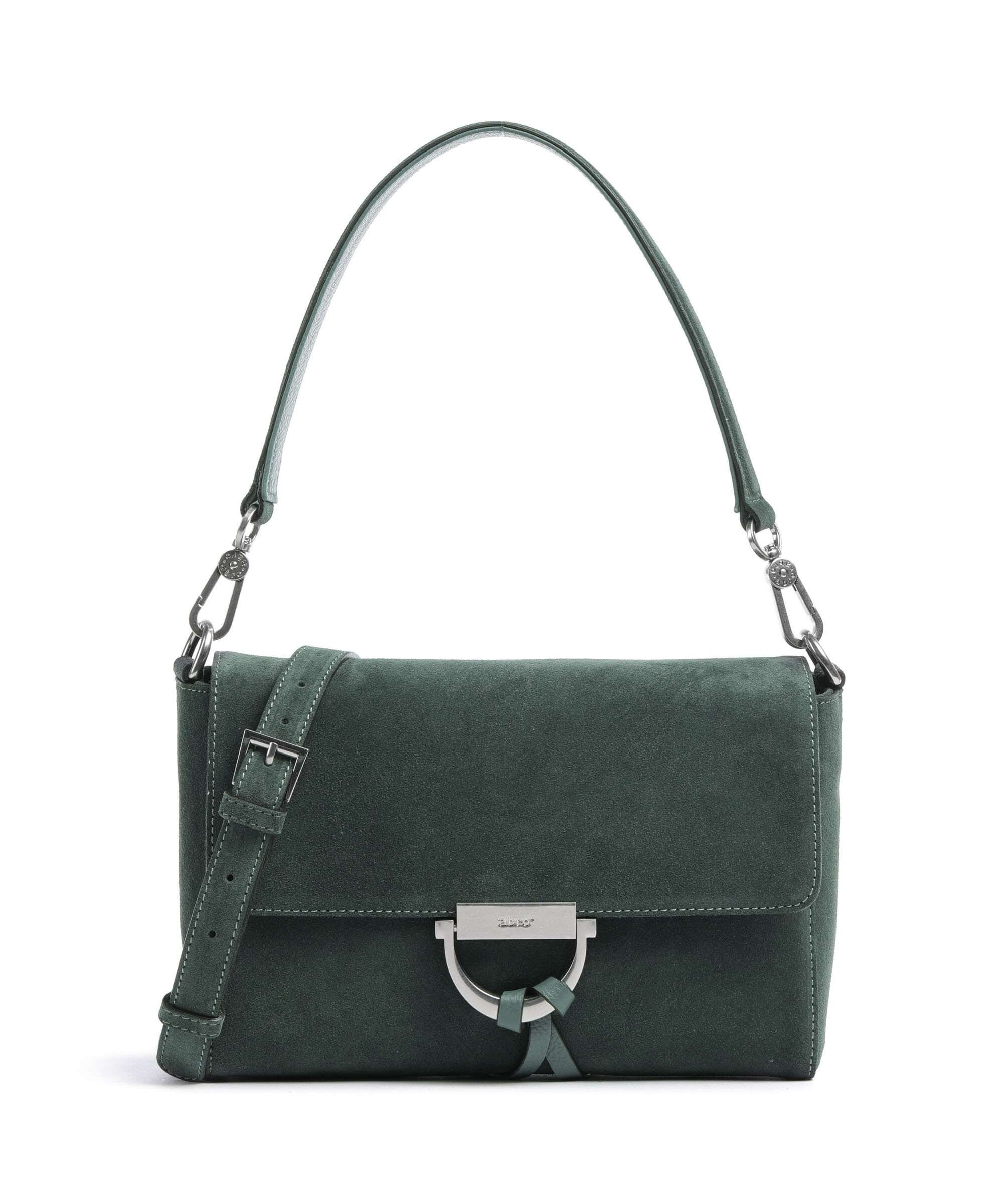 Abro Suede Temi Shoulder bag sage