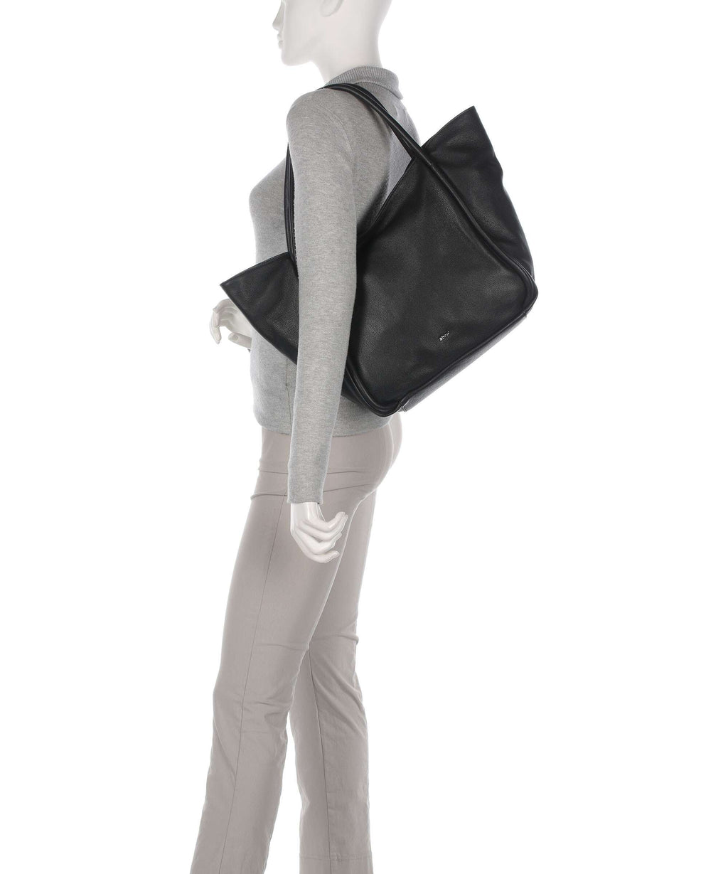 Abro Dalia Willow Tote bag black/nickel