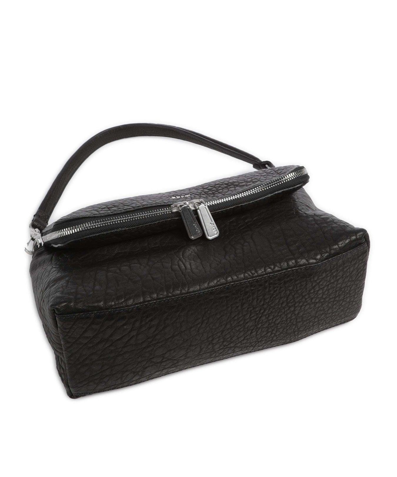 Abro Bubble Biker Shoulder bag black/nickel