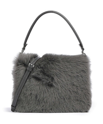 Abro Shearling Astor Taška přes rameno grey