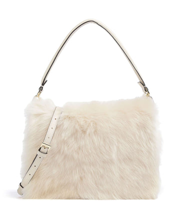 Abro Shearling Astor Taška přes rameno beige