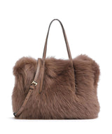 Abro Shearling Noelle Kabelka camel