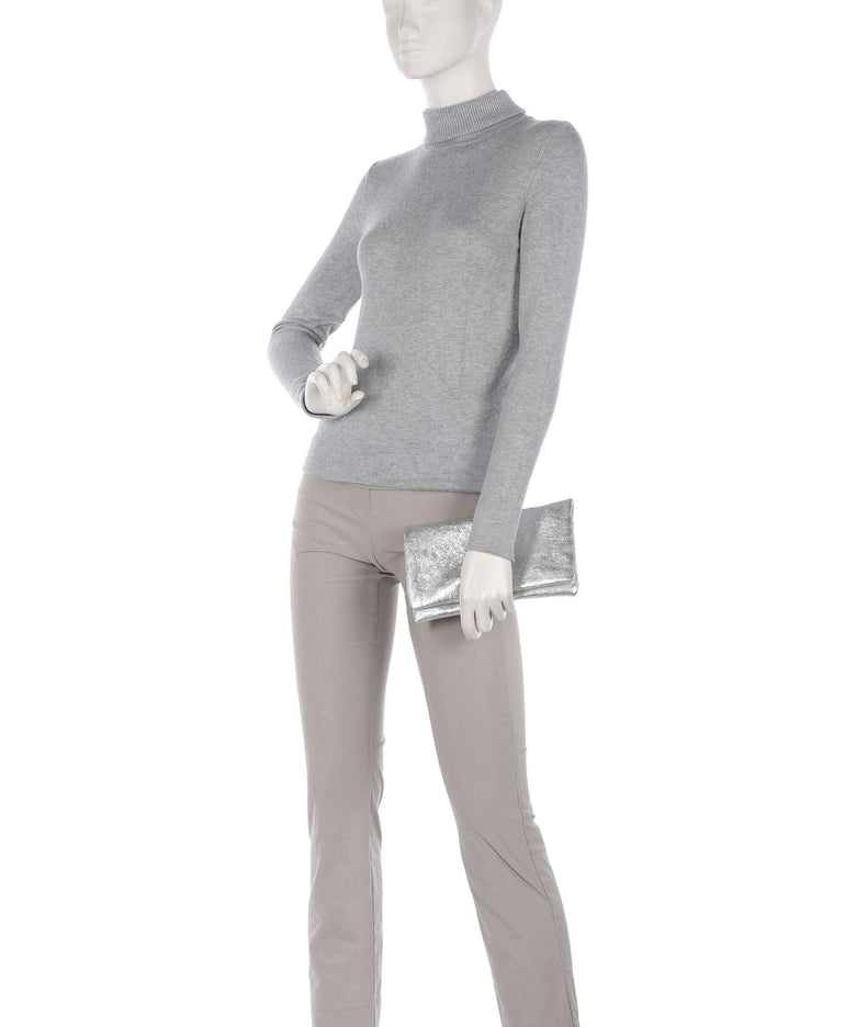 Abro Mimosa Strass Shoulder bag silver