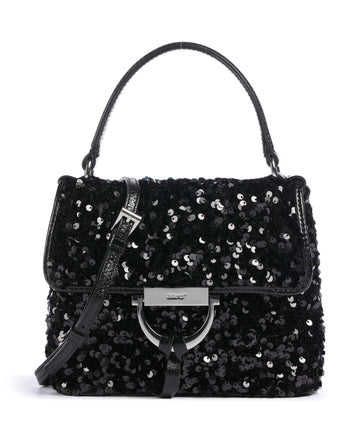 Abro Sequins Temi Kabelka black/nickel