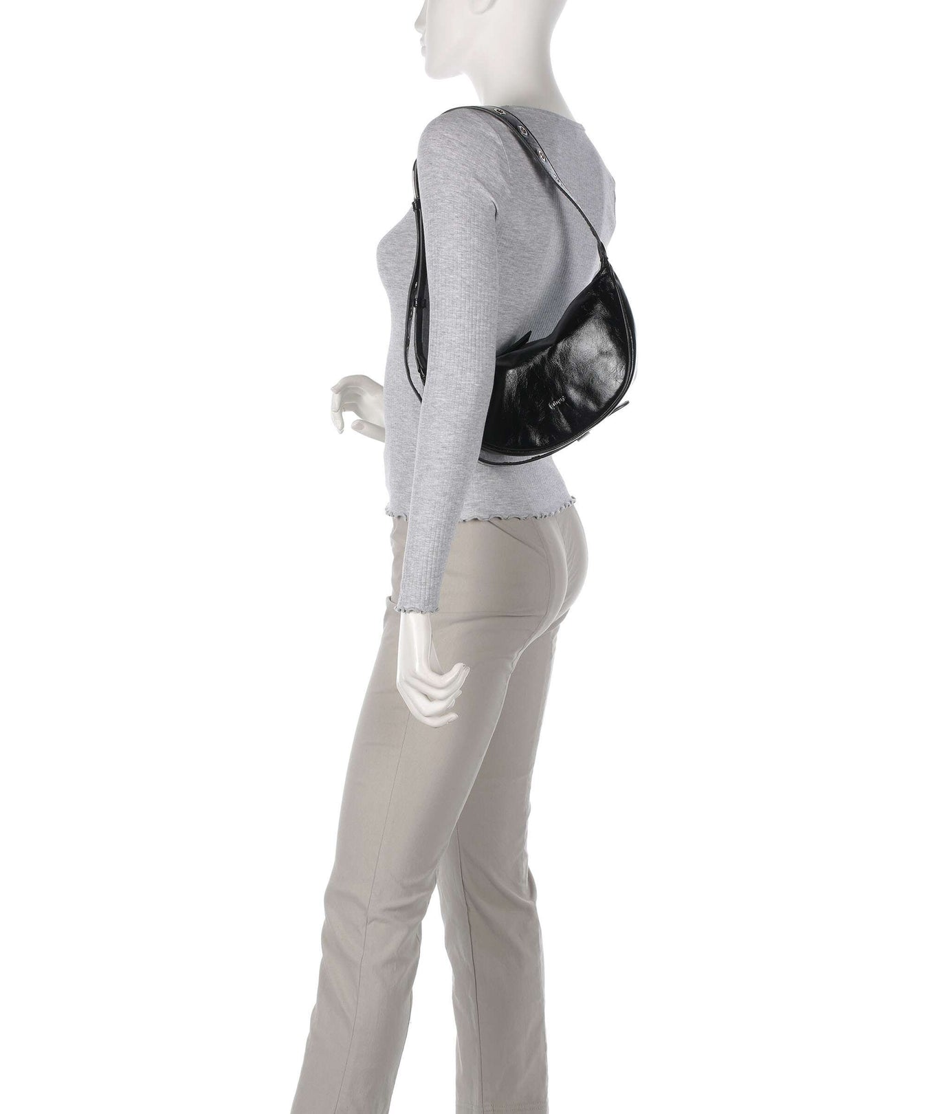 Abro Alias Soft By My Side Shoulder bag black/nickel