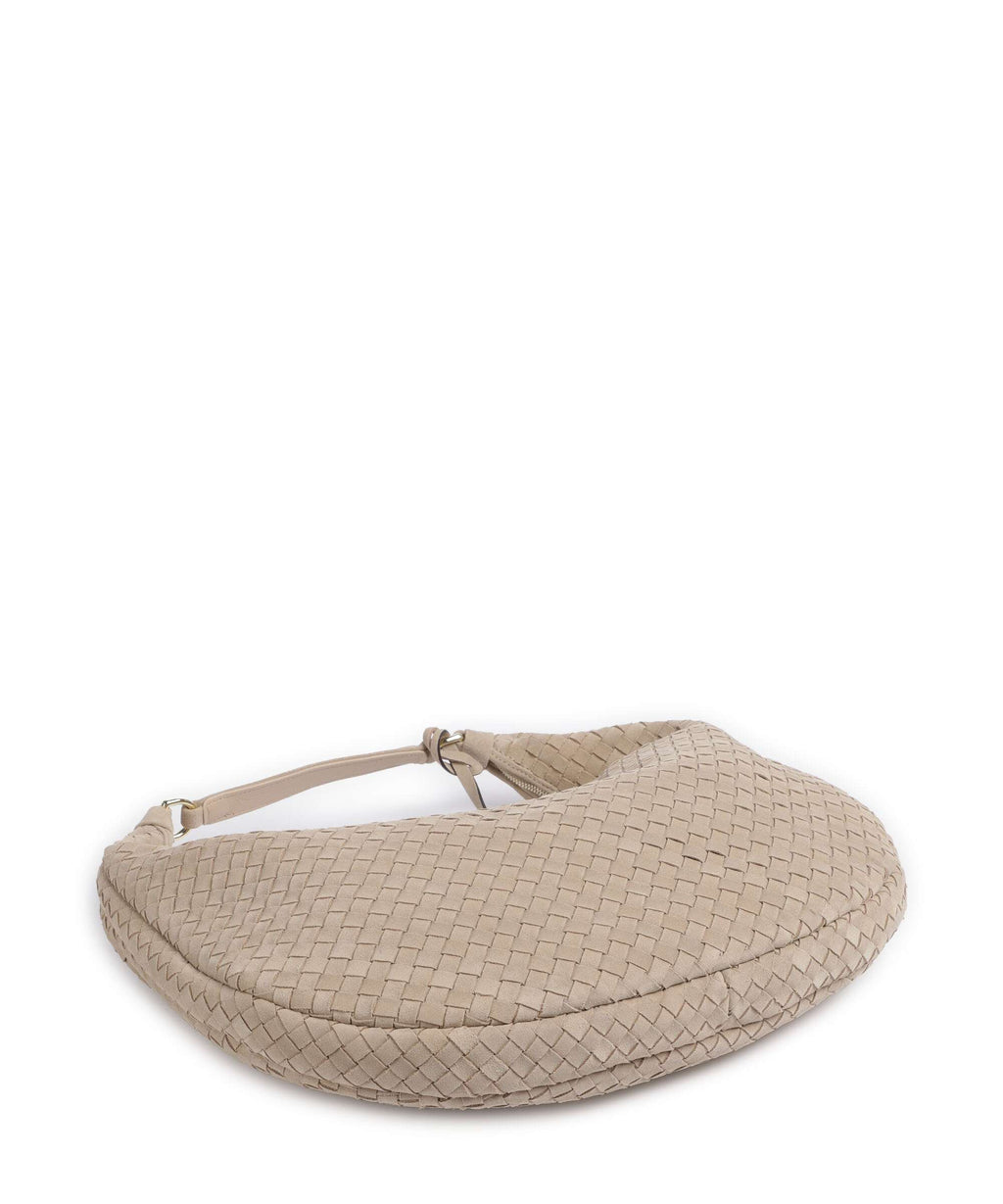 Abro Suede Nana Hobo bag natural