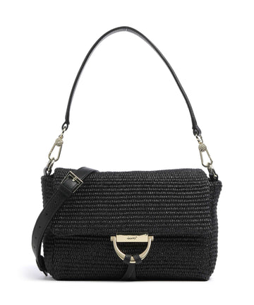 Abro Raffia Temi Taška přes rameno black/gold