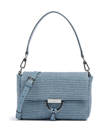 Abro Raffia Temi Taška přes rameno light blue/fairy
