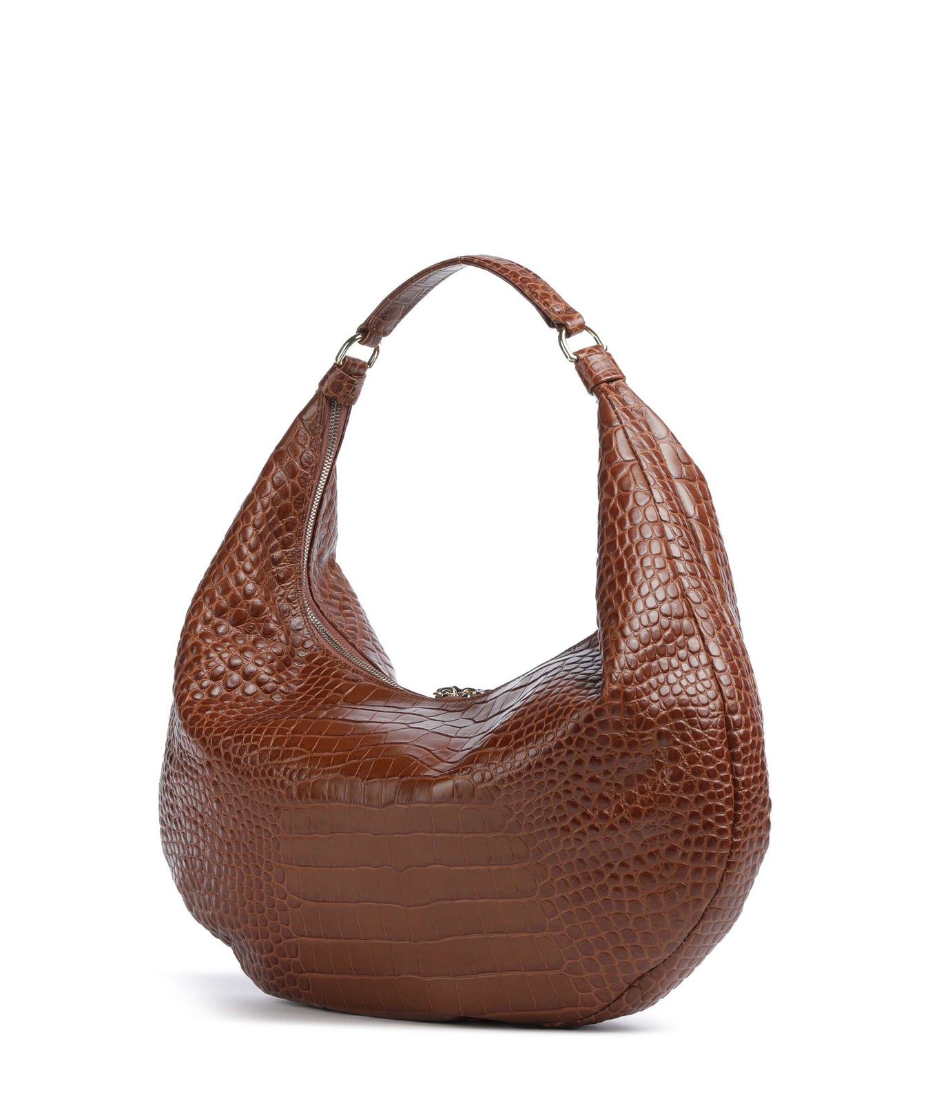 Abro Cocco Mondial Nana Big Hobo bag cuoio