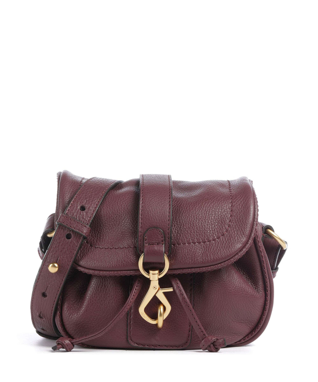 Abro Dalia Star Saddle Crossbody bag bordeaux