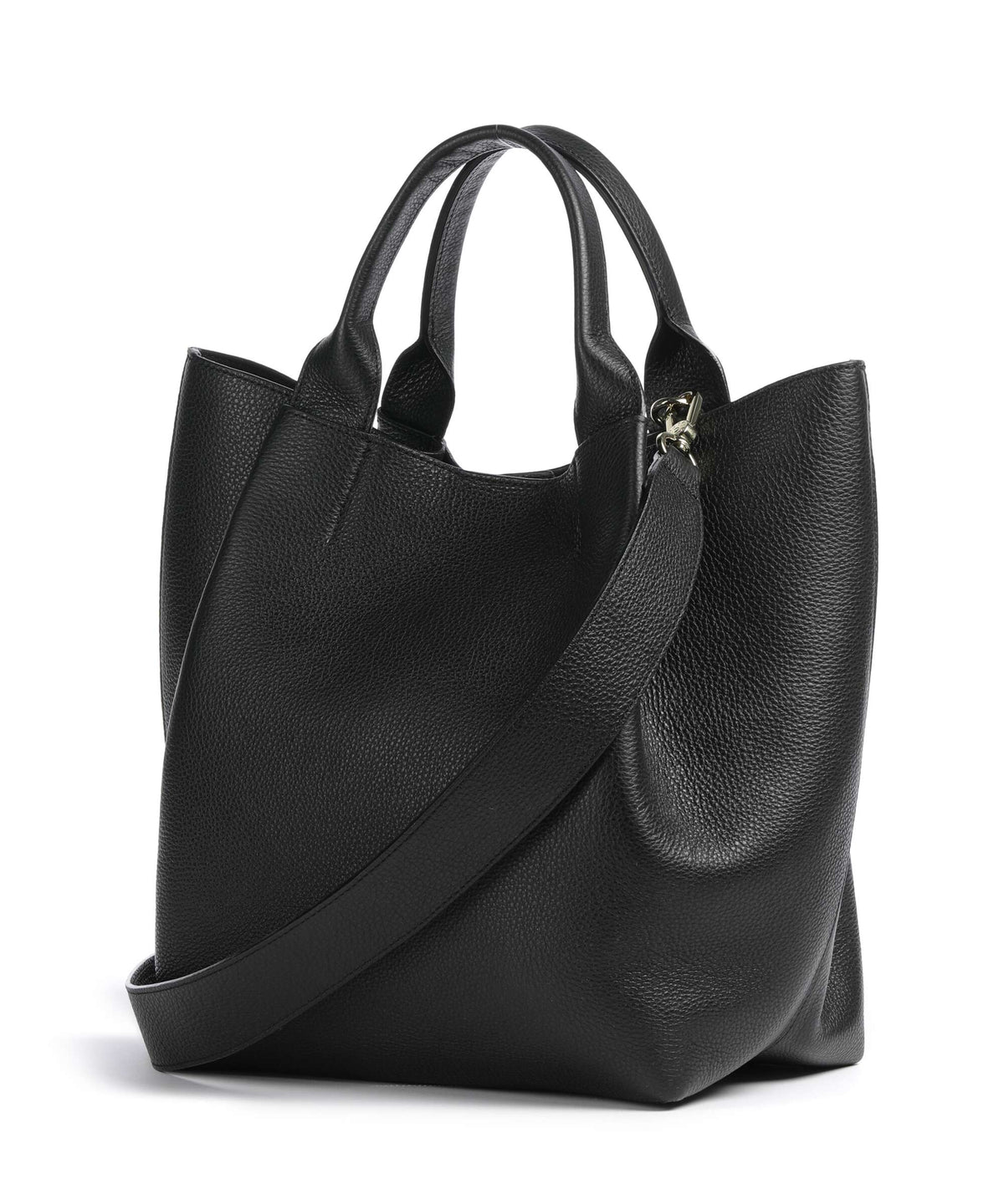 Abro Agave Essential Medium Handbag black/gold