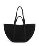 Abro Suede Cosmo Medium Nákupní taška black/nickel