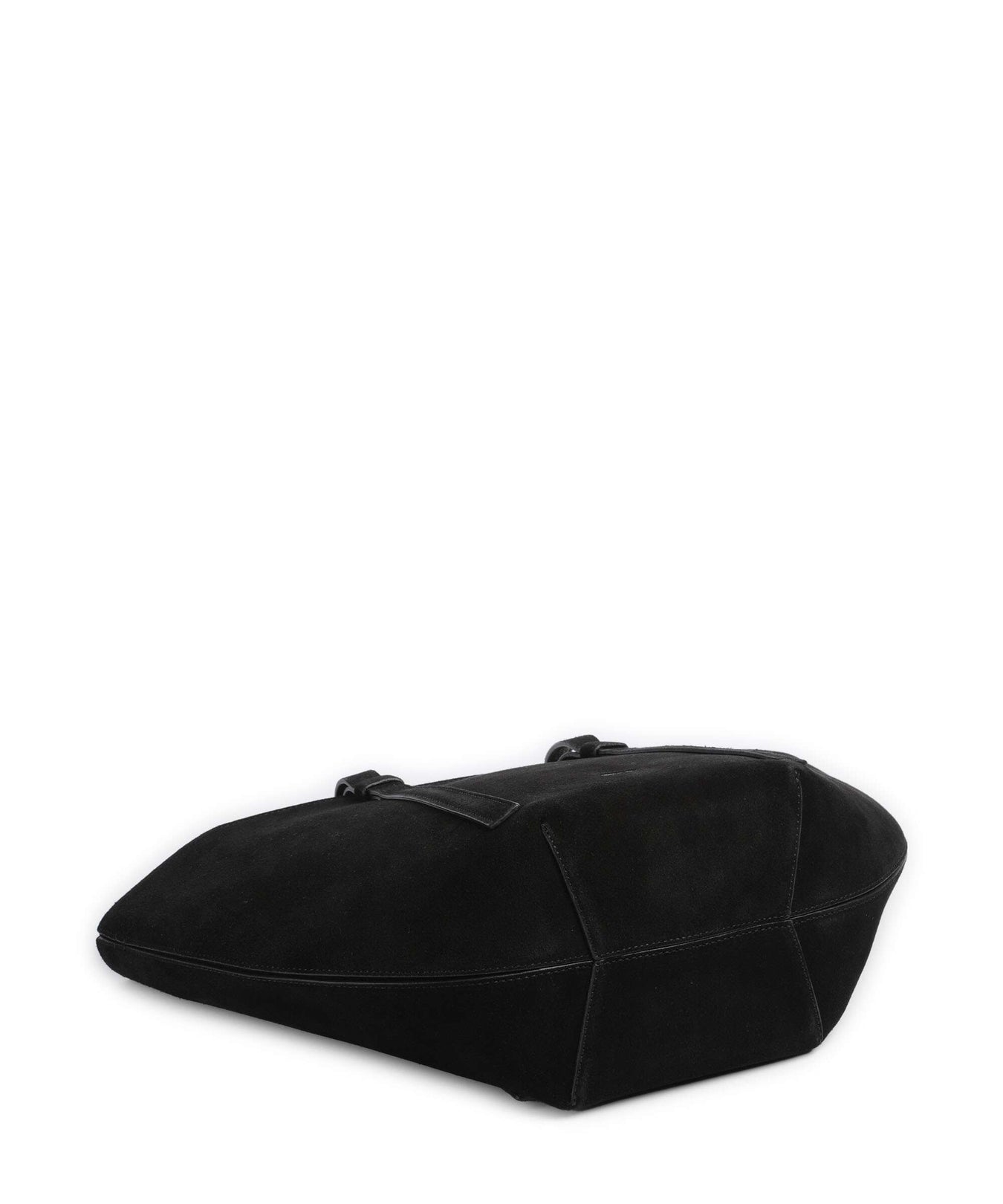 Abro Suede Cosmo Medium Tote bag black/nickel