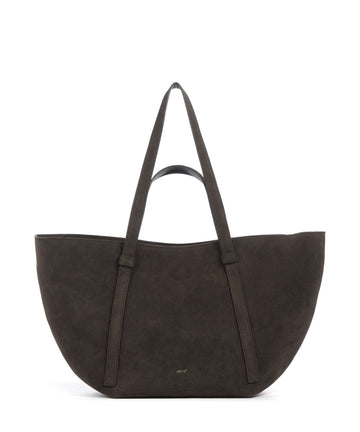 Abro Suede Cosmo Large Nákupní taška dark brown