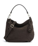 Abro Suede Juna Small Velká kabelka dark brown