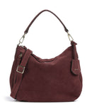 Abro Suede Juna Small Velká kabelka bordeaux