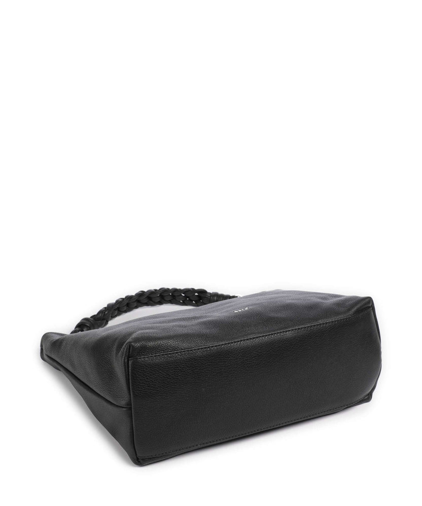 Abro Dalia Soley Hobo bag black/nickel