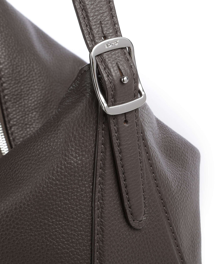Abro Agave Carina Hobo bag grey