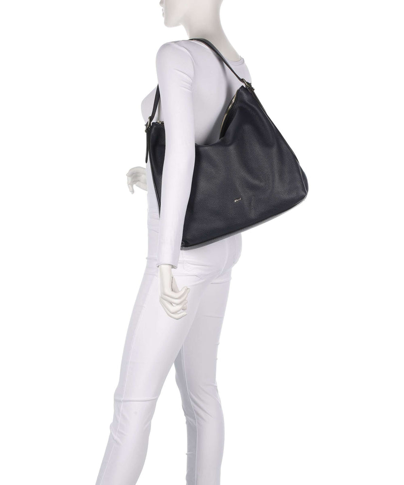 Abro Agave Carina Hobo bag navy